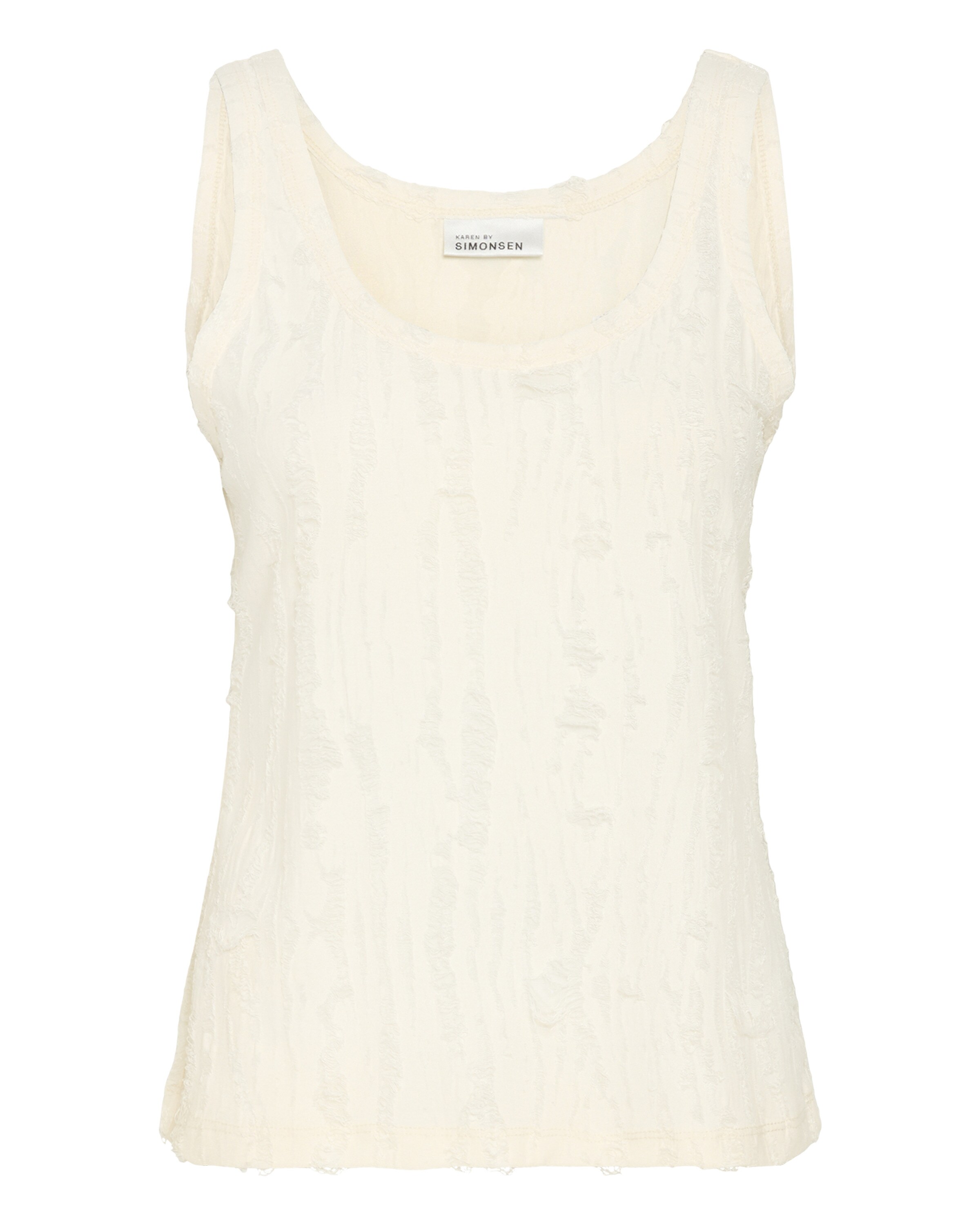 Haut 'KBAlessia' KAREN BY SIMONSEN en blanc : devant