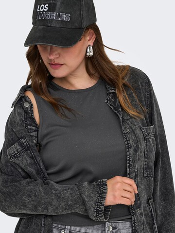 ONLY Carmakoma Top 'CARALIA' - Sivá