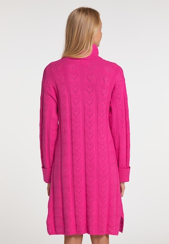 MYMO Strickkleid in Pink