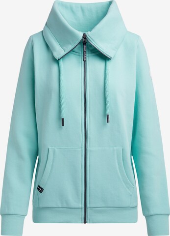 Sweatjacke Soccx Kapuzenjacke Soccx Zip-Up Hoodie In Light Blue