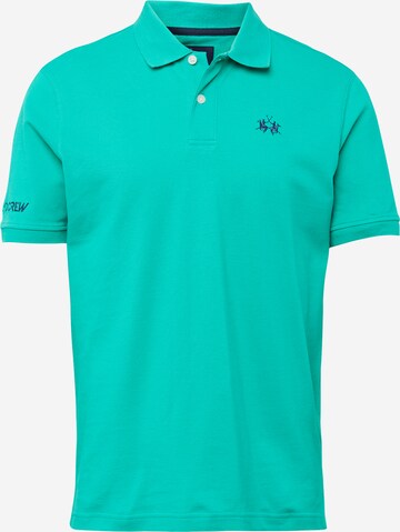 La Martina Poloshirt in Grün: Vorderseite