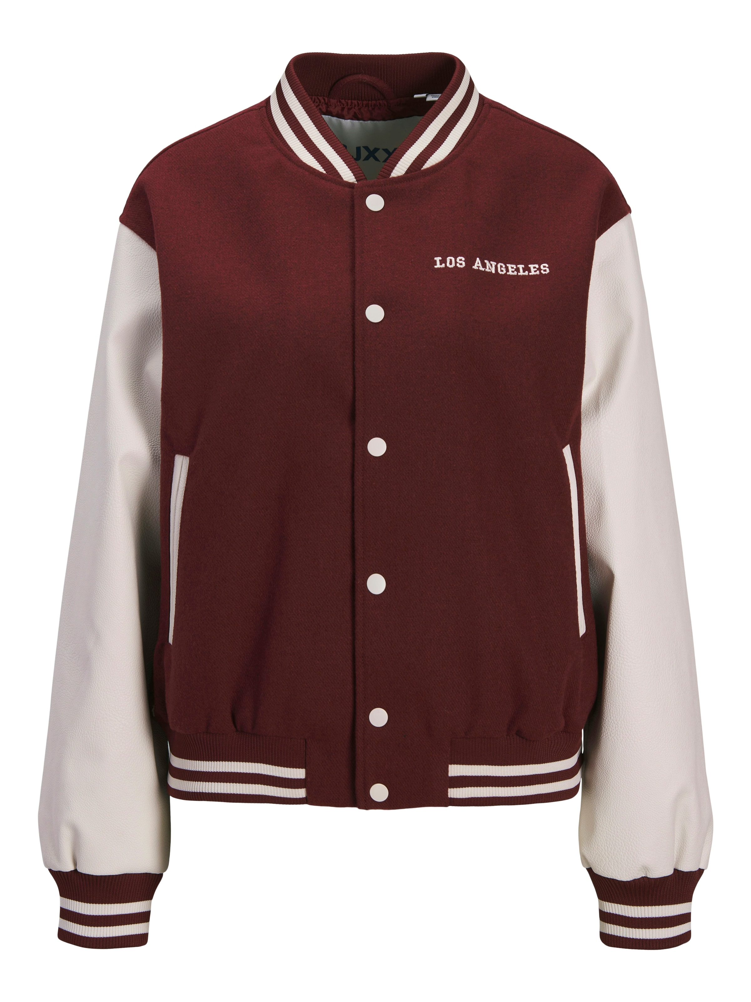 JJXX Φθινοπωρινό και ανοιξιάτικο μπουφάν 'JXEssi' σε κόκκινο: μπροστά