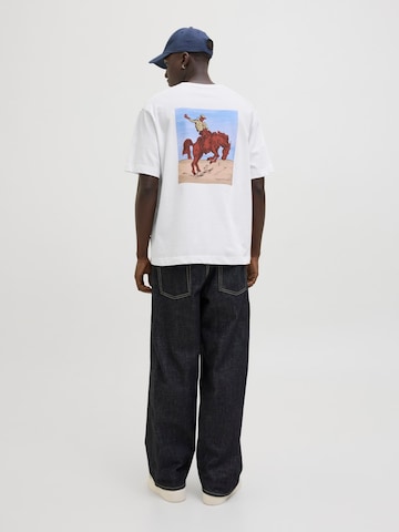 JACK & JONES Футболка 'JORMarrakesh' в Белый
