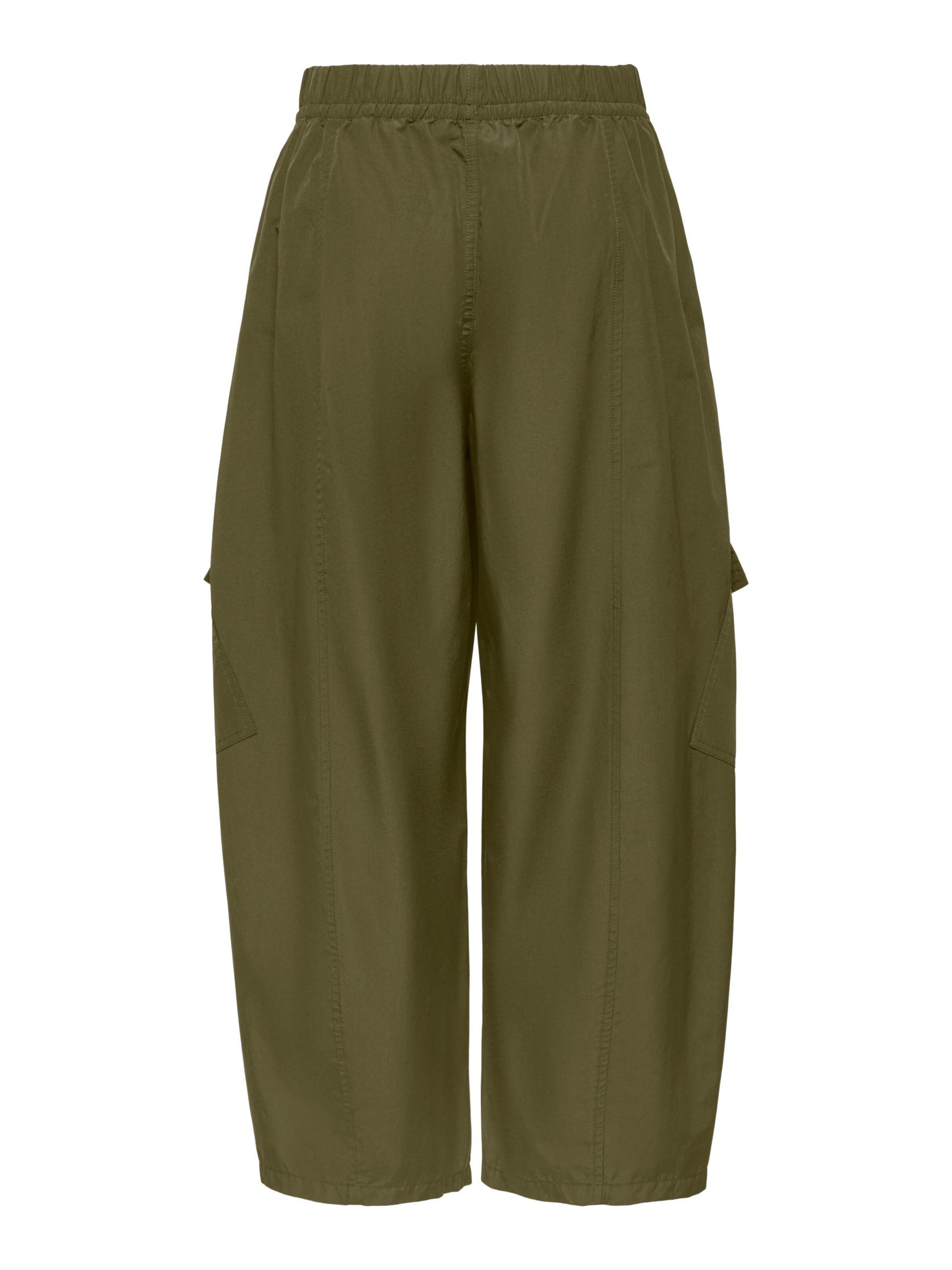 ONLY - Barrel Pantalón cargo 'ONLAyana' en verde