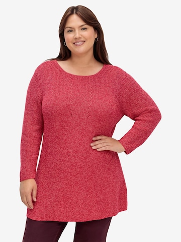 Pullover di SHEEGO in rosa