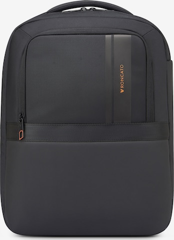 Roncato Backpack 'Metropolitan' in Black: front