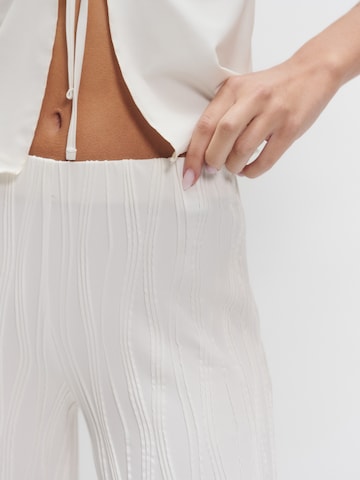 Wide Leg Pantalon 'Linn' millane en blanc