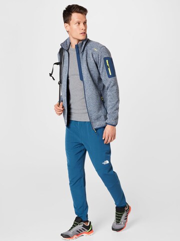 CMP Regular fit Athletic Fleece Jacket in Blue