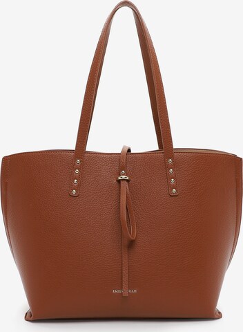 Emily & Noah Shopper 'Blair' in Bruin: voorkant