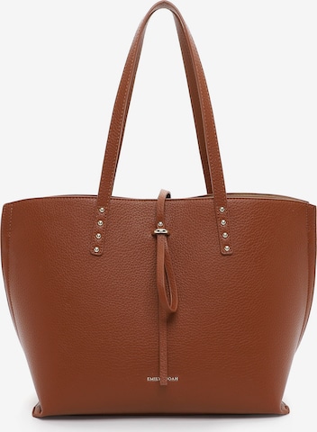 Emily & Noah Shopper 'Blair' i brun: forside