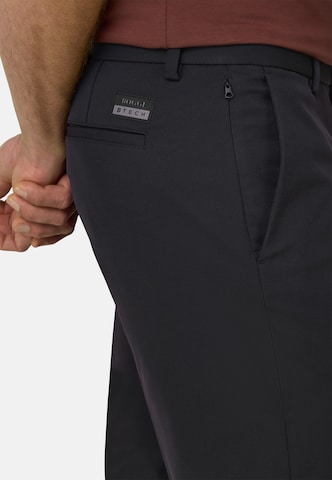 Coupe slim Pantalon chino Boggi Milano en noir