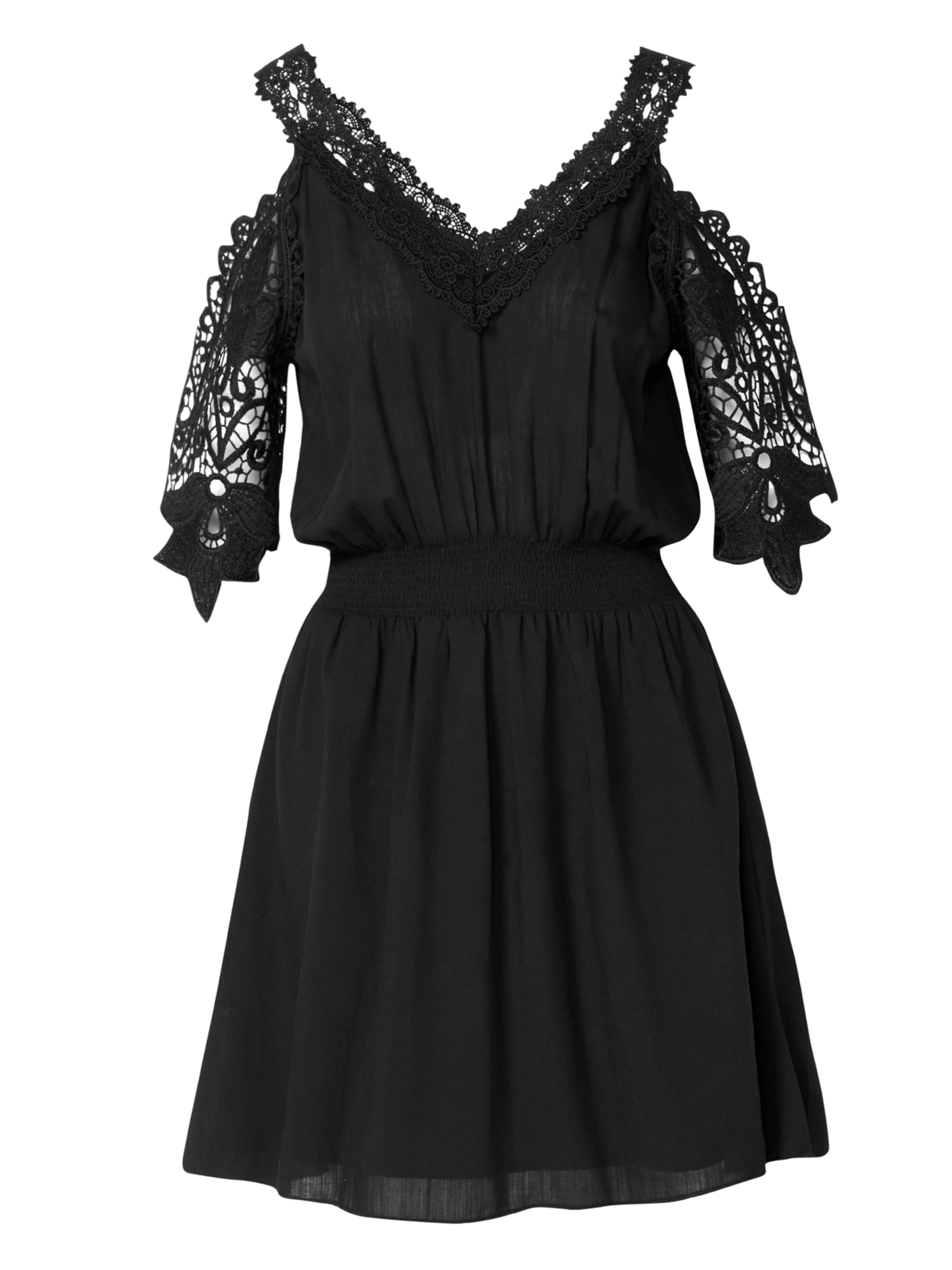 Robe KOROSHI en noir : devant