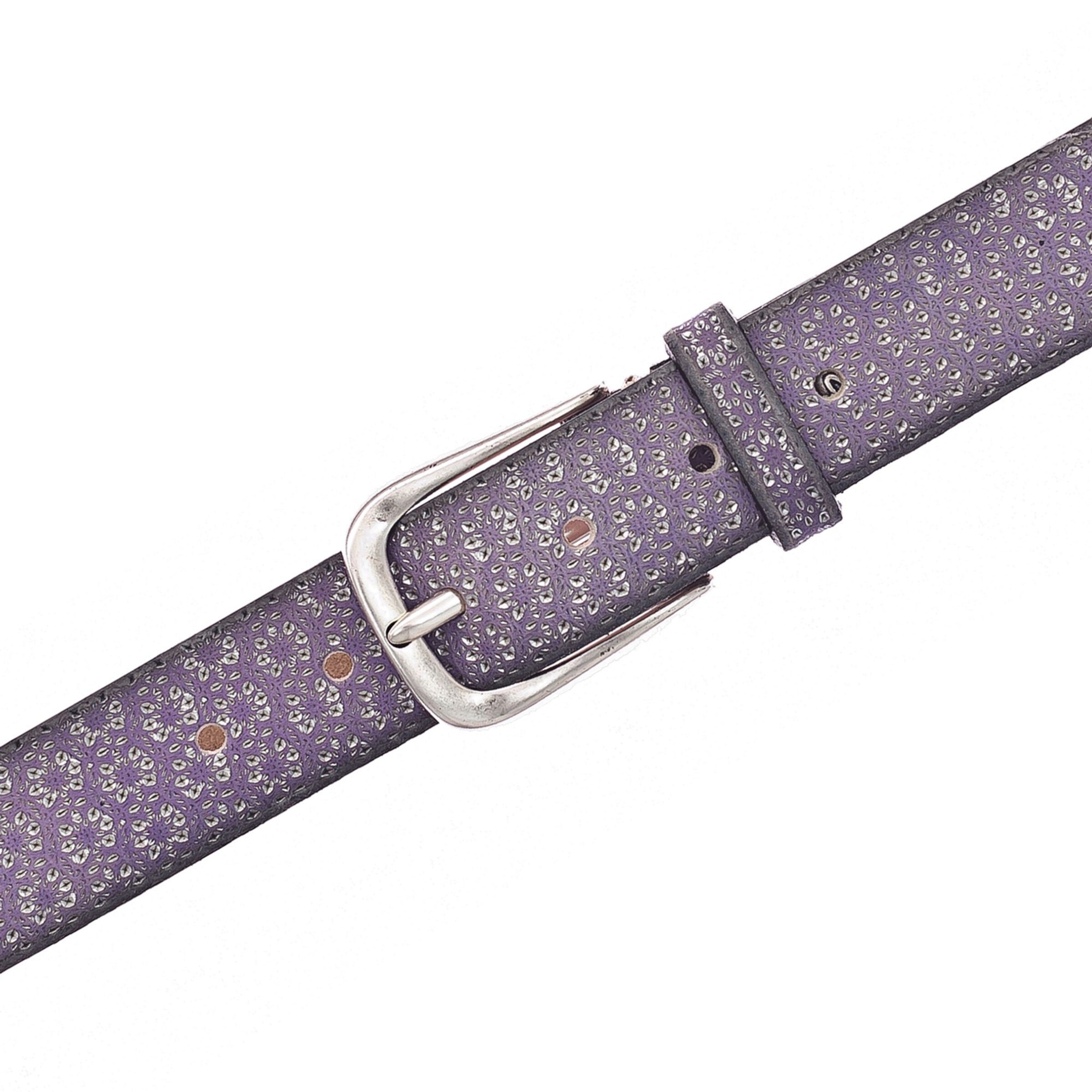 B.BELT Riem 'Mara' in Lila
