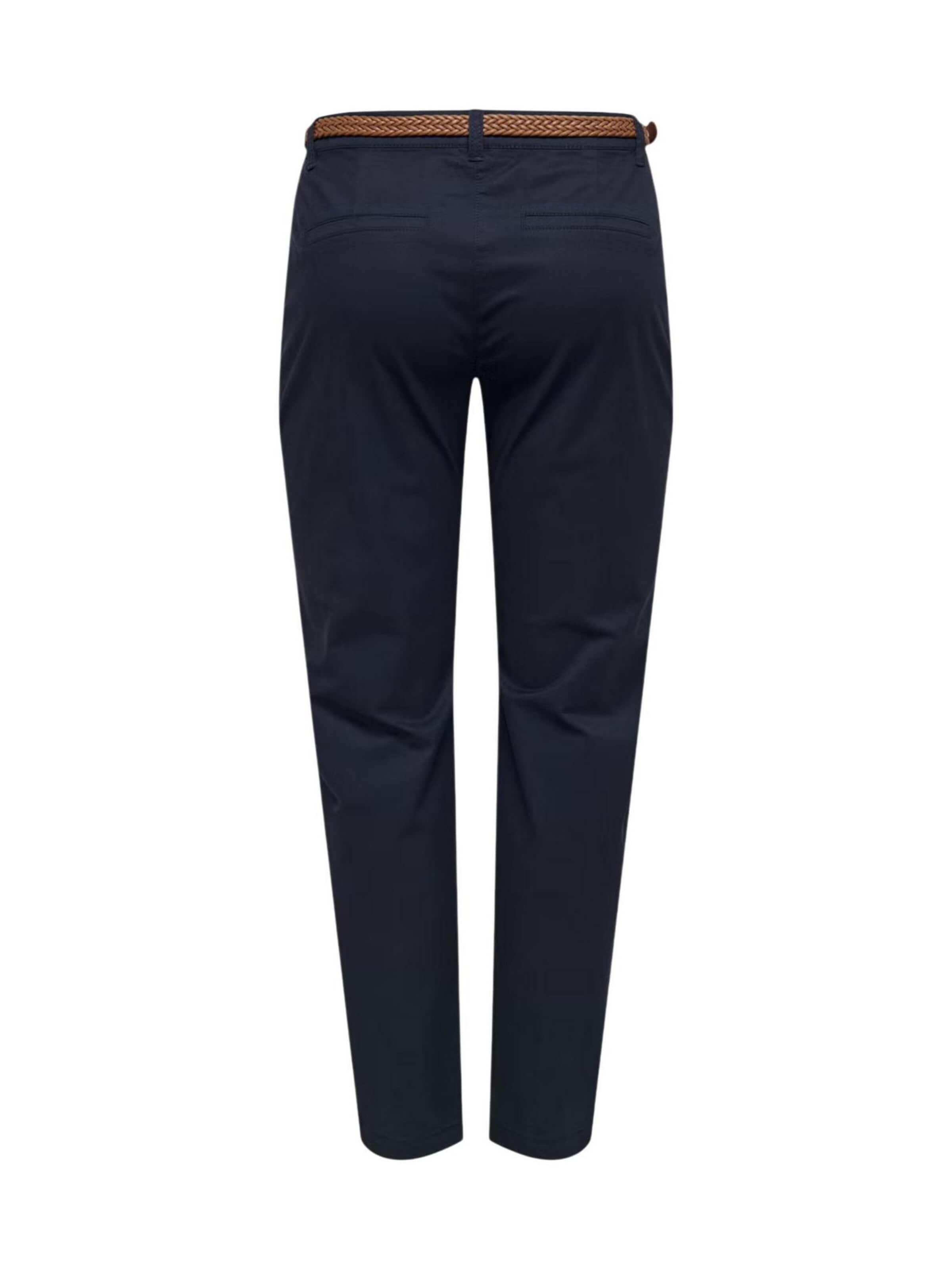 regular Pantaloni 'JDYCHICAGO MW BELT CHINO PANTS WVN NOOS 15311897' di Jaqueline de Yong in blu