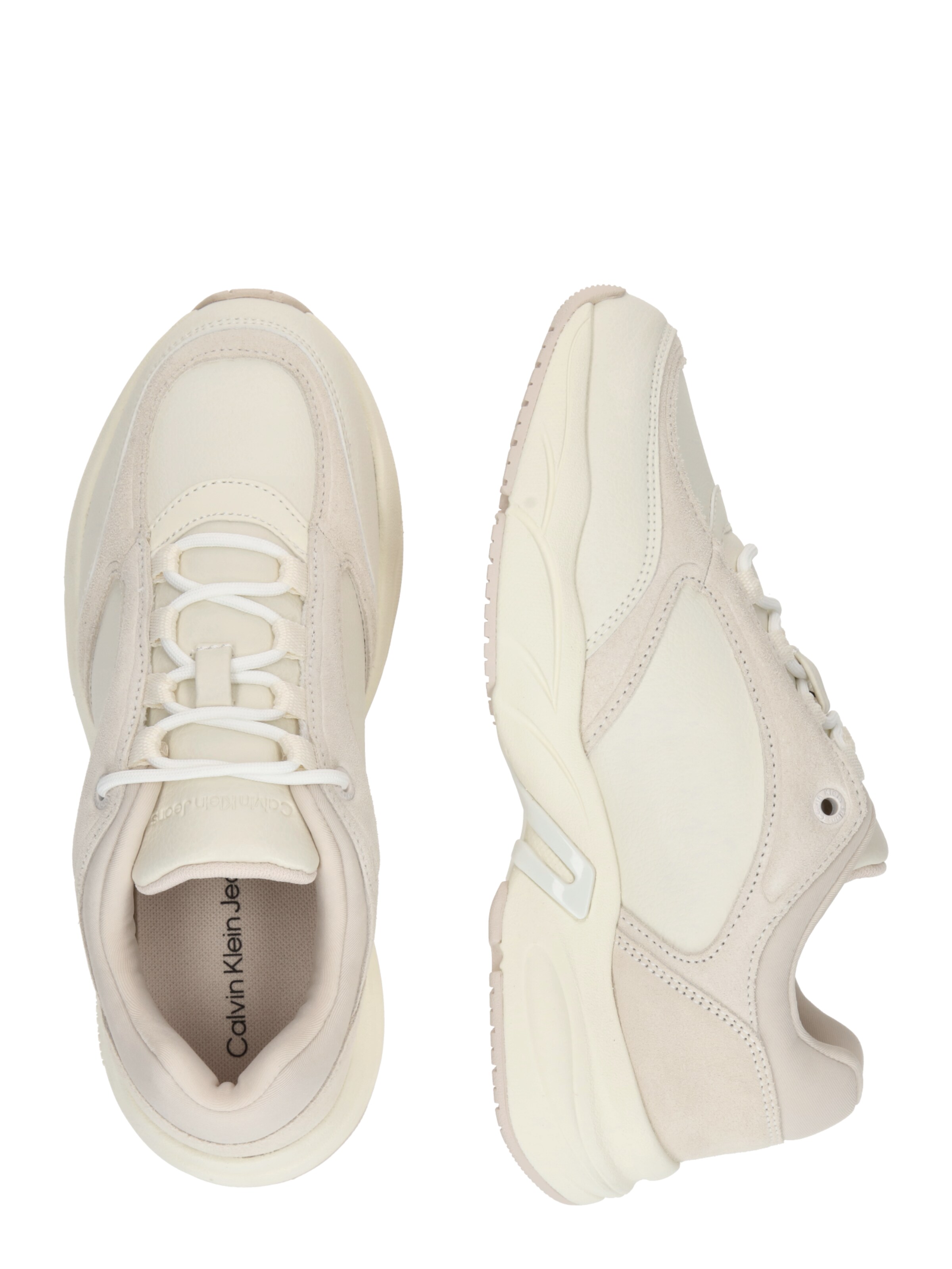 Calvin Klein Jeans Sneaker 'RETRO TENNIS' in Beige