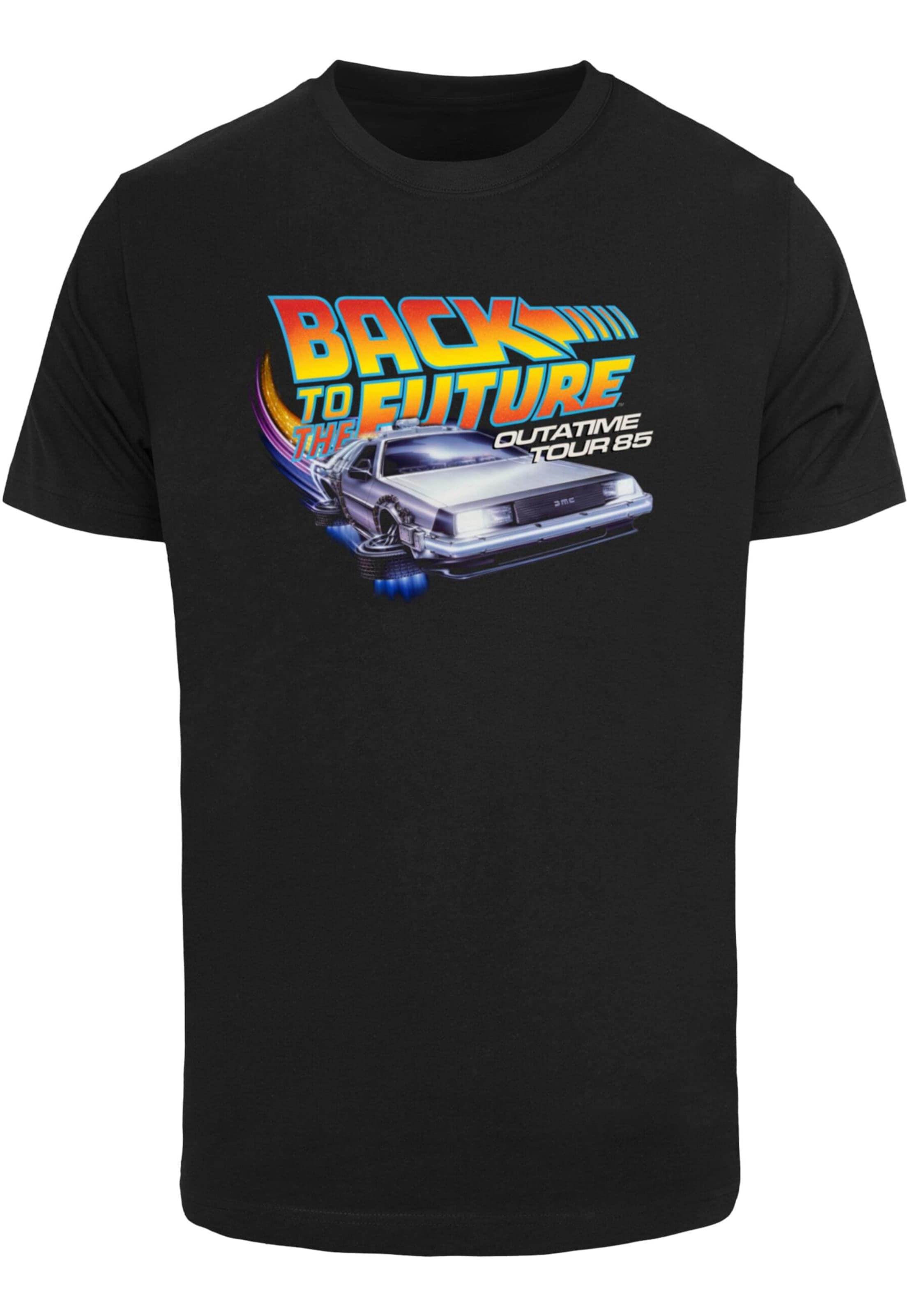 Merchcode Shirt 'Outatime 85' in Black: front