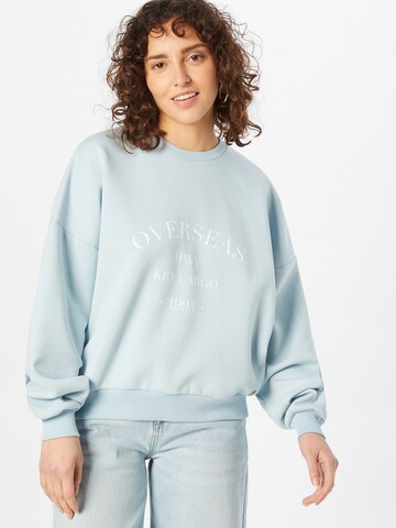 Key Largo Sweatshirt 'Island' in Blue: front