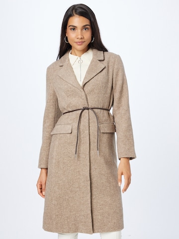 ABOUT YOU Between-Seasons Coat 'Madlin' in Brown: front