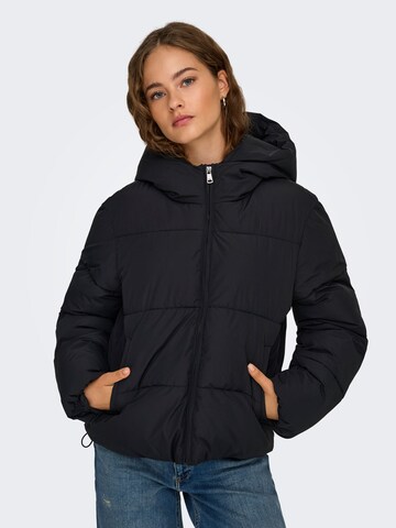 Veste d’hiver 'ONLJUTA' ONLY en noir : devant