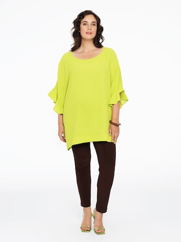 Yoek Blouse in Groen