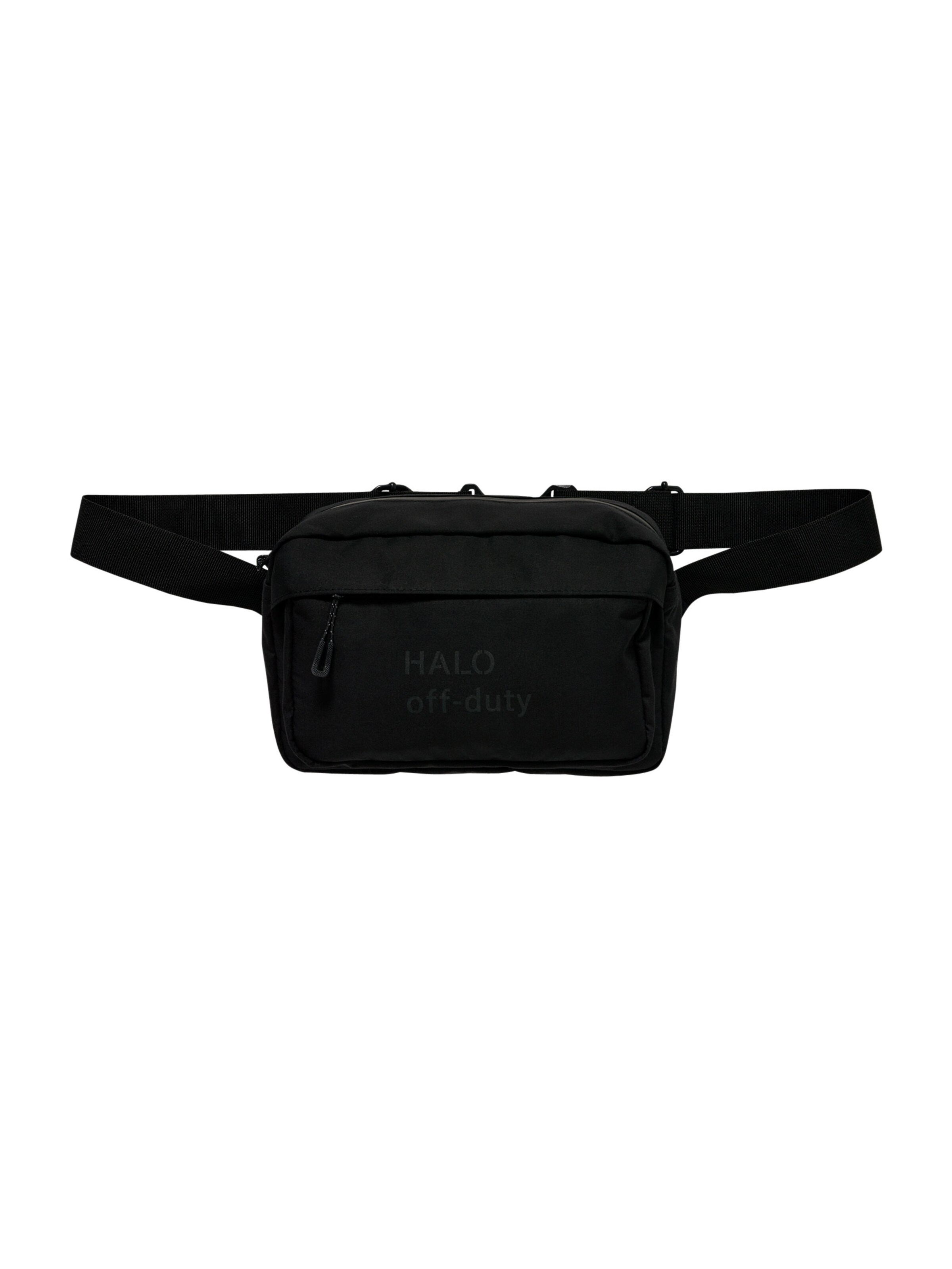 HALO Belt bag in Black: front