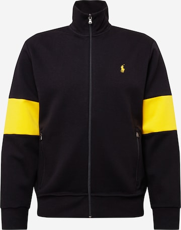 Polo Ralph Lauren Sweat jacket in Black: front