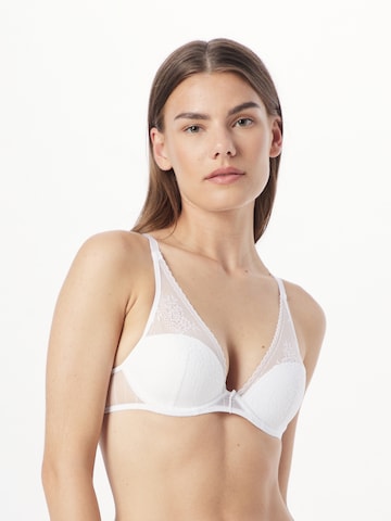 Triangolo Reggiseno 'MADDIE' di PASSIONATA in bianco: frontale