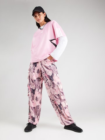 ADIDAS SPORTSWEAR Performance shirt 'TIRO Q1' in Pink