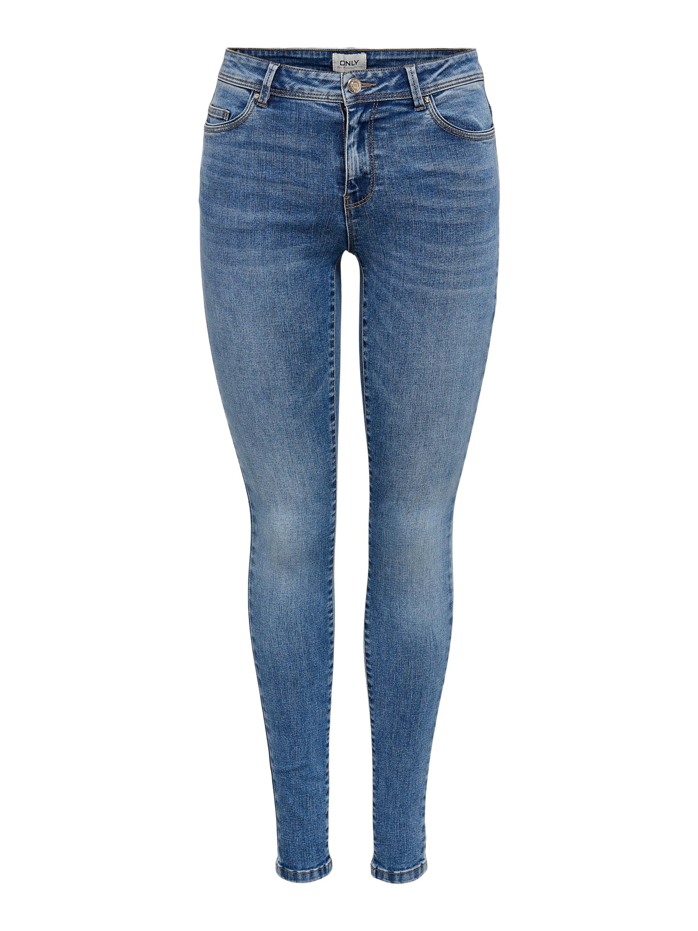 ONLY Skinny Jeansy 'ONLWAUW' w kolorze niebieski: przód