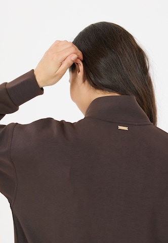 Athlecia Sportief sweatshirt 'Jillnana' in Bruin