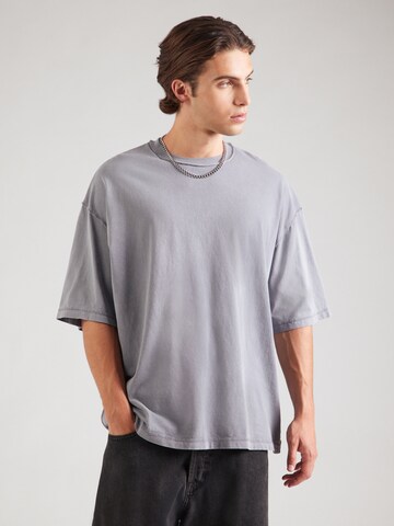 TOPMAN Tričko – šedá: přední strana