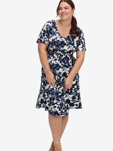 Robe de cocktail SHEEGO en bleu