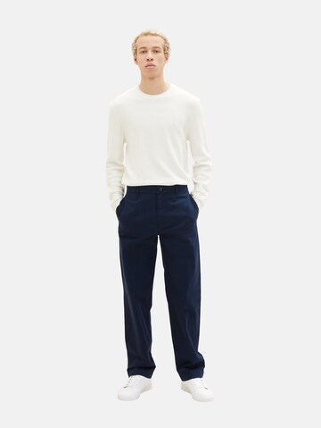 TOM TAILOR DENIM Loosefit Hose in Blau