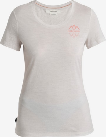 ICEBREAKER Performance Shirt 'Tech Lite III' in Grey: front