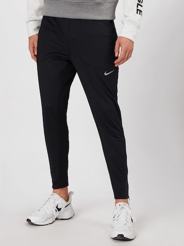 NIKE Slimfit Sportovní kalhoty 'Phenom Elite' – černá: přední strana