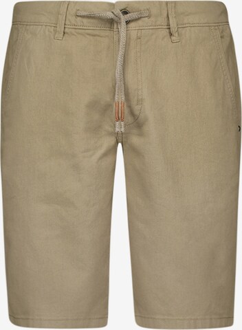 No Excess Regular Chino Pants in Beige: front