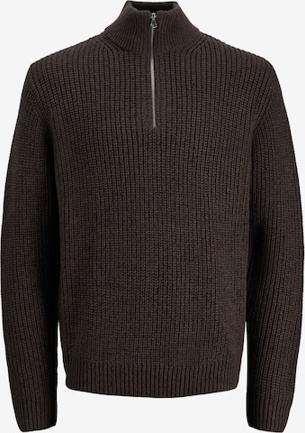 JACK & JONES Pullover in Braun: Vorderseite