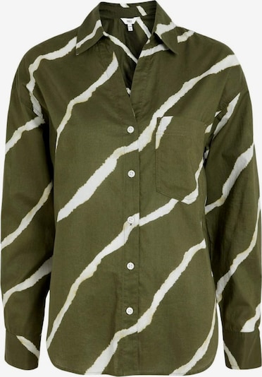 Marks & Spencer Blouse in Olive / White, Item view