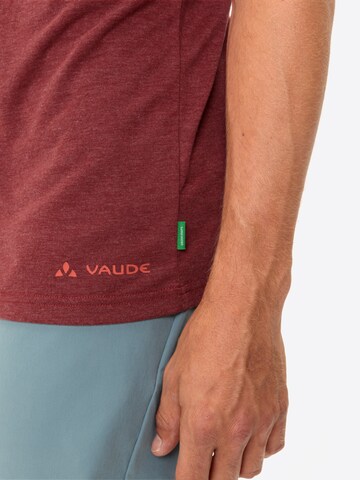 VAUDE Functioneel shirt 'Cyclist' in Rood