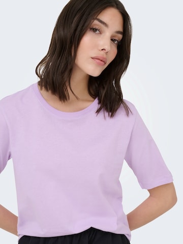 JDY Μπλουζάκι 'JDYREX' σε λιλά