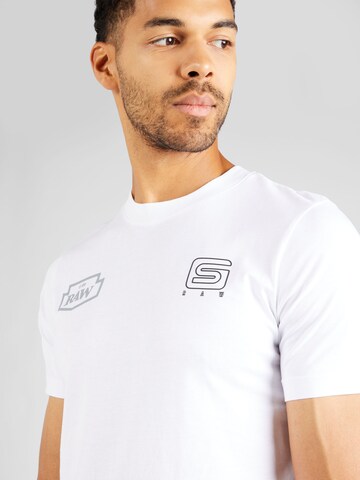 T-Shirt G-Star RAW en blanc