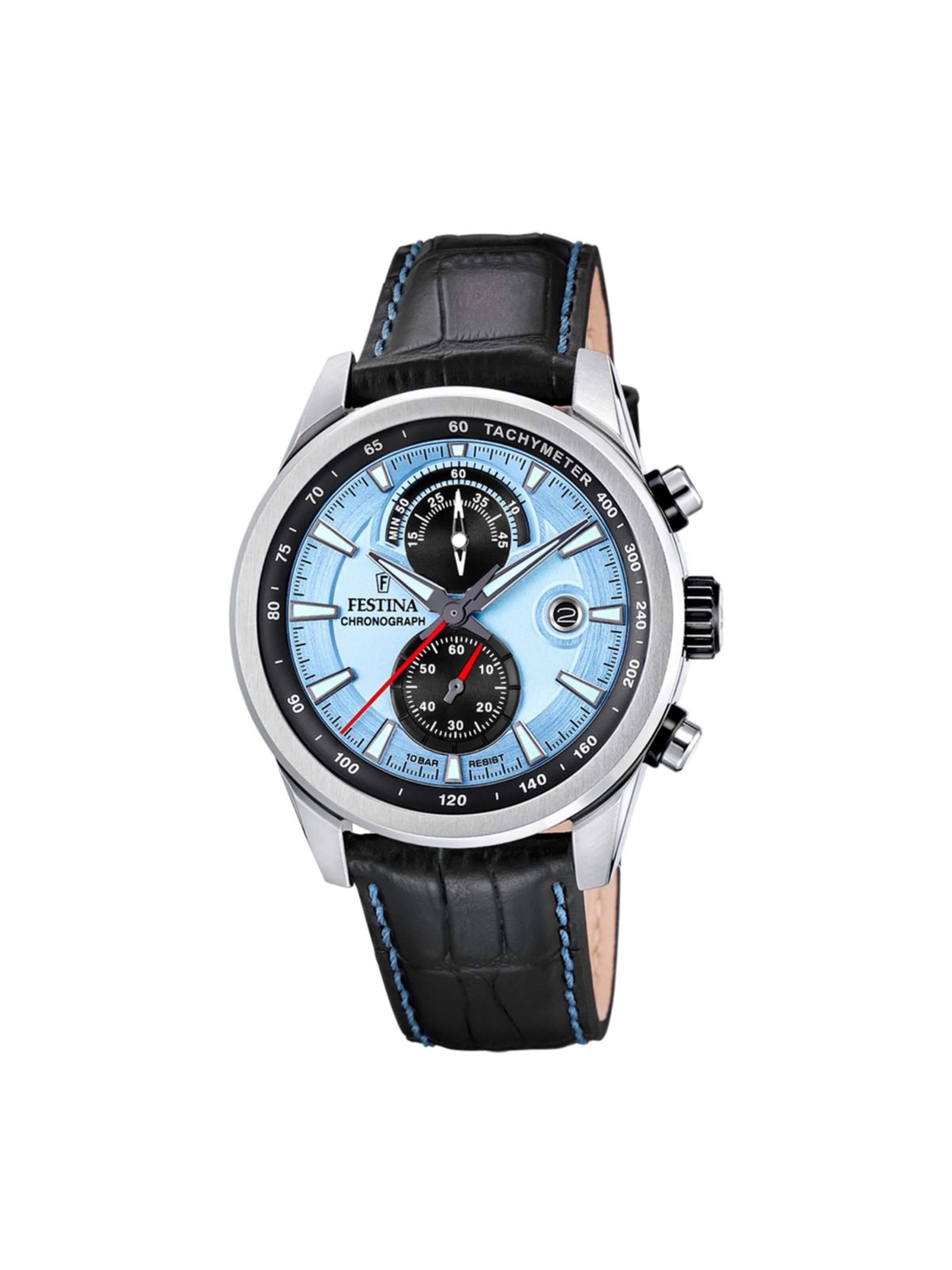 Montre à affichage analogique FESTINA en bleu : devant