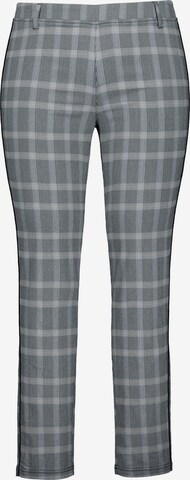 Ulla Popken Tapered Pants 'Sarah' in Grey: front