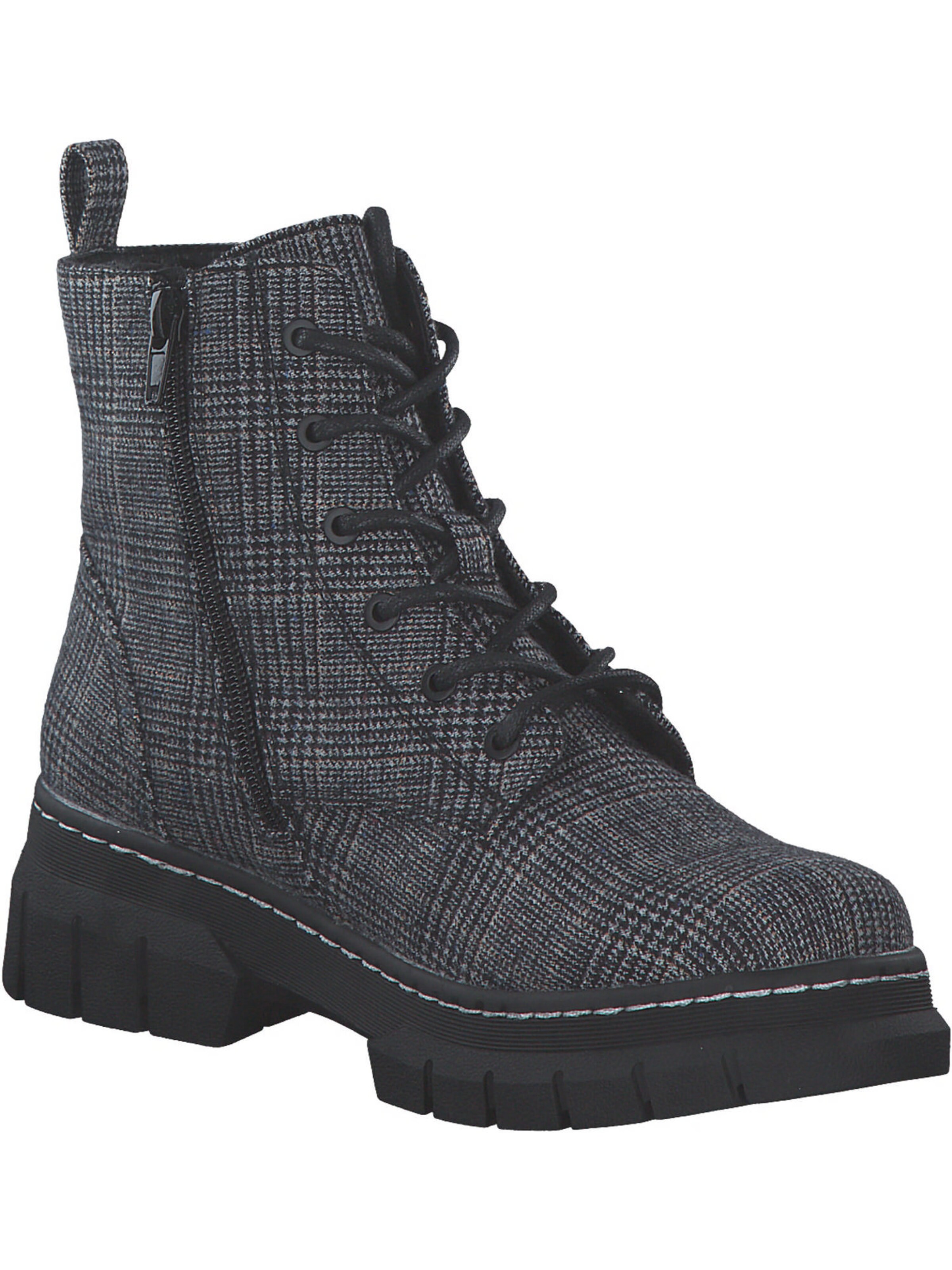 TT. BAGATT Schnürstiefelette in Schwarz