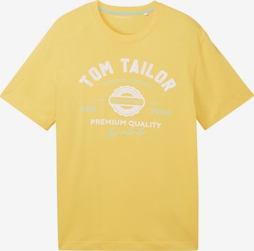 TOM TAILOR Tričko – žlutá: přední strana
