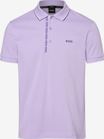 BOSS Green Poloshirt 'Paule 4' in Lila: predná strana