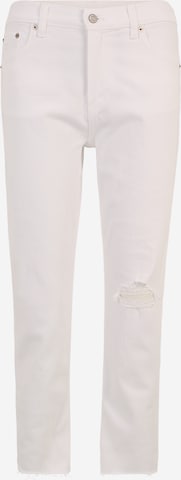 Gap Petite Regular Jeans 'CHEEKY' in White: front