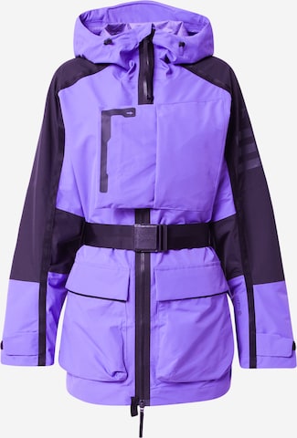 adidas Terrex Outdoor Jacket 'Xploric' in Purple: front
