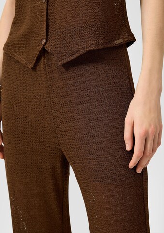 QS Flared Pants in Brown
