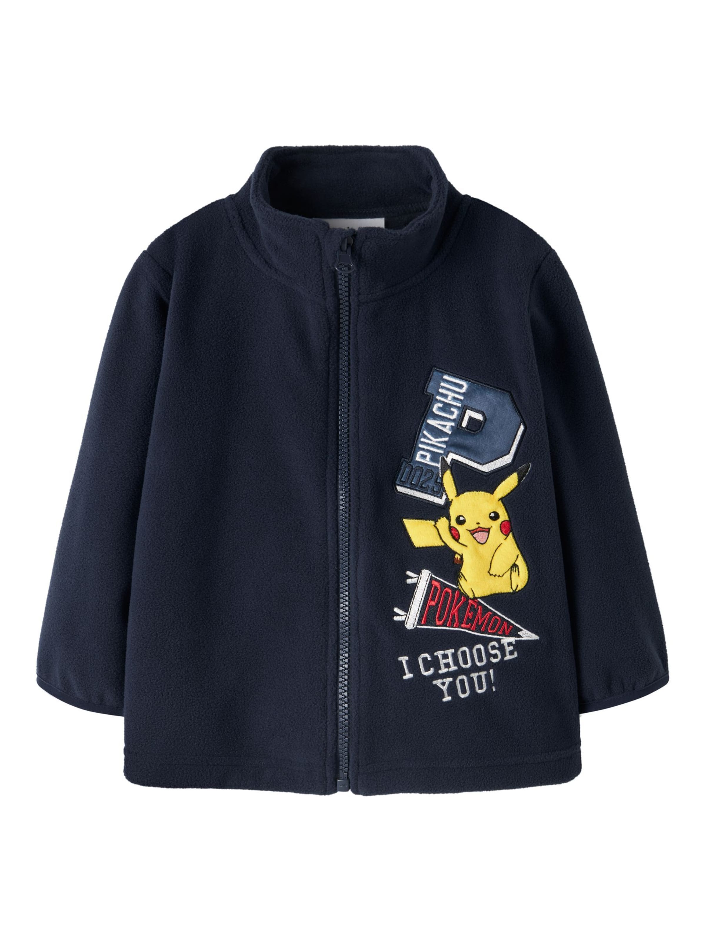 NAME IT Fleece jacket 'Pokémon' in Blue: front